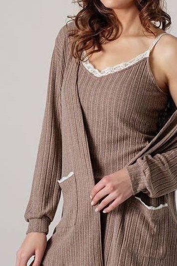 Cuppa Cocoa Pointelle Cardigan