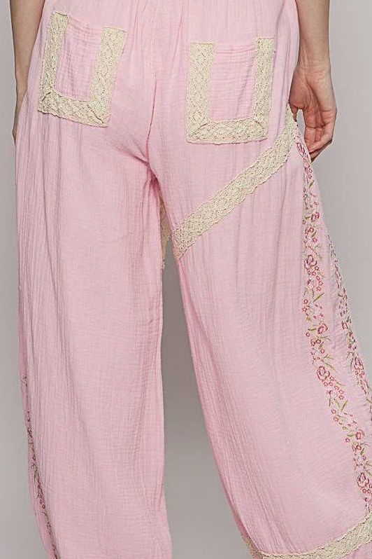 Vintage Lace Joggers