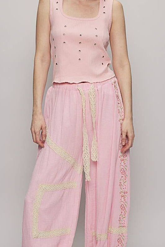 Vintage Lace Joggers