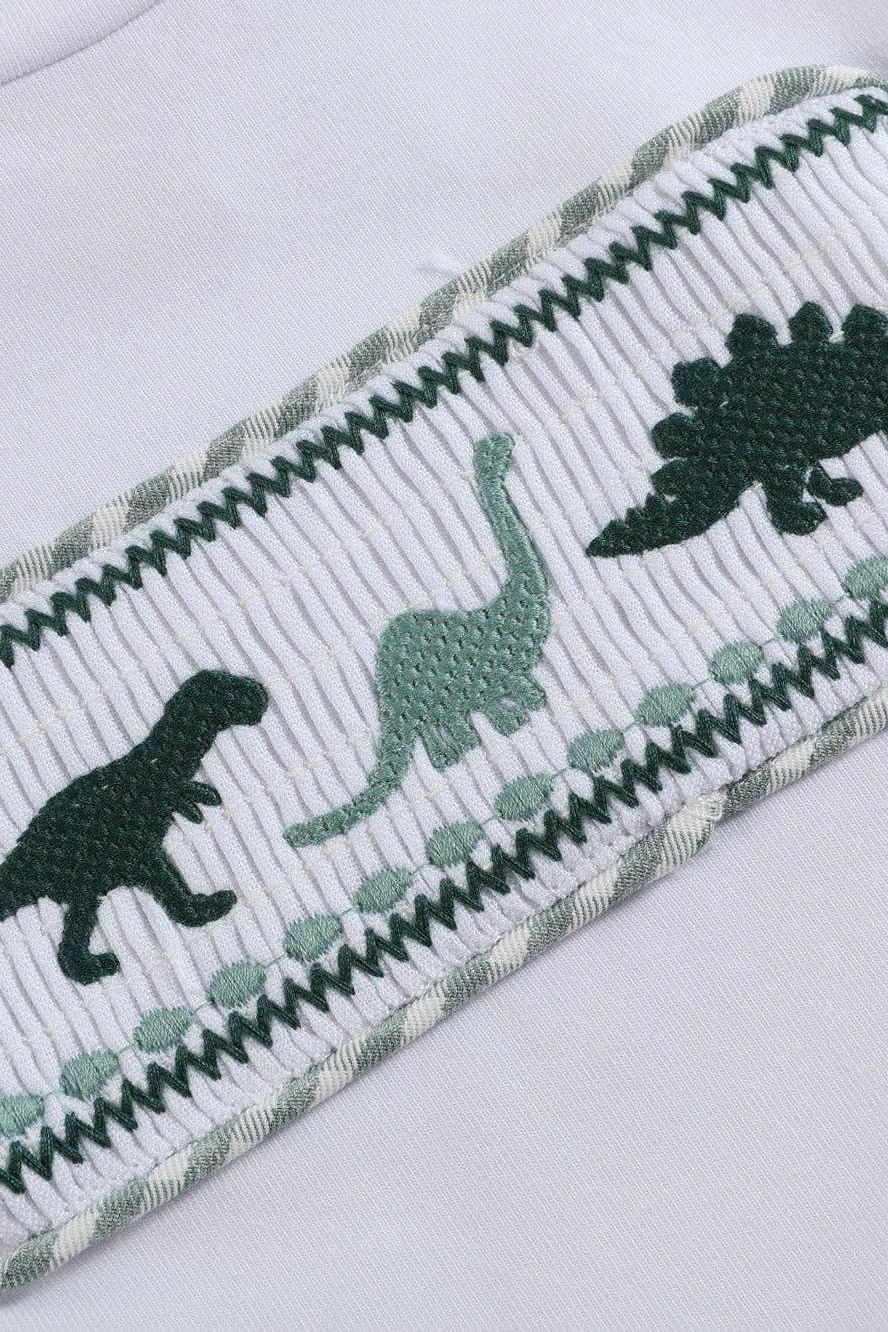 White Dinosaur Set