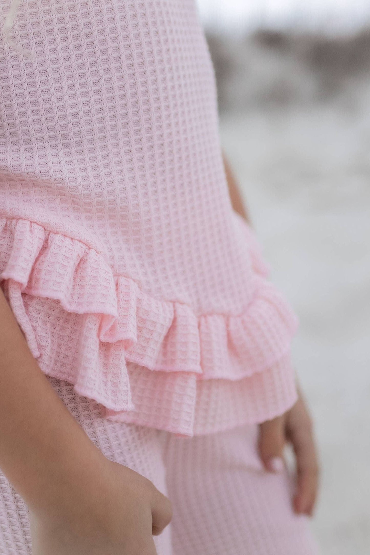 Kim Pink Ruffle Set