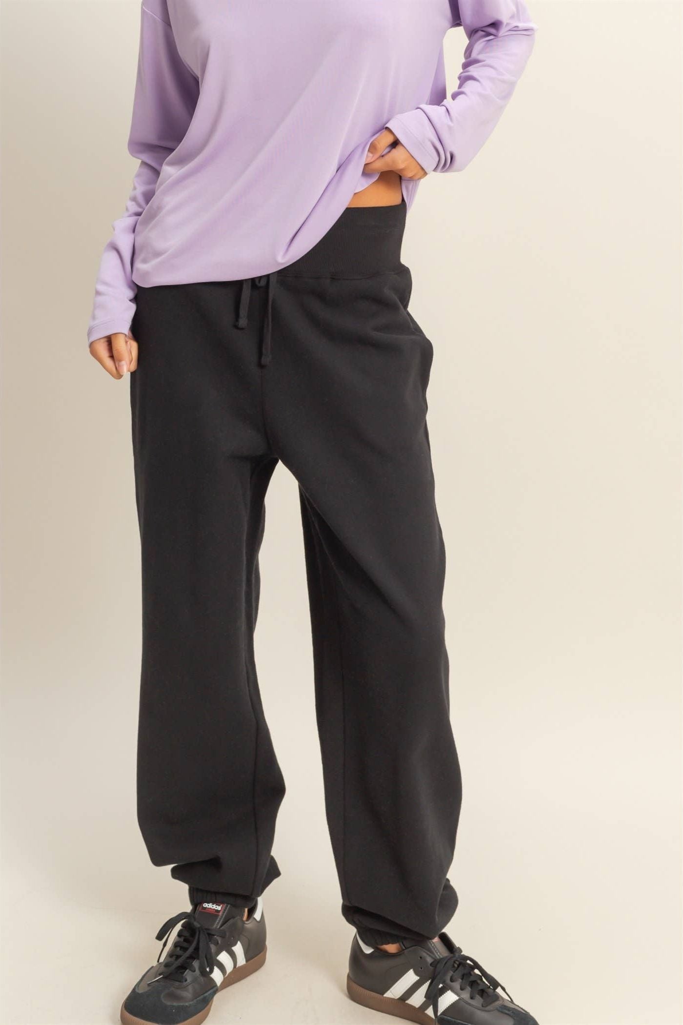 High-Waist Joggers