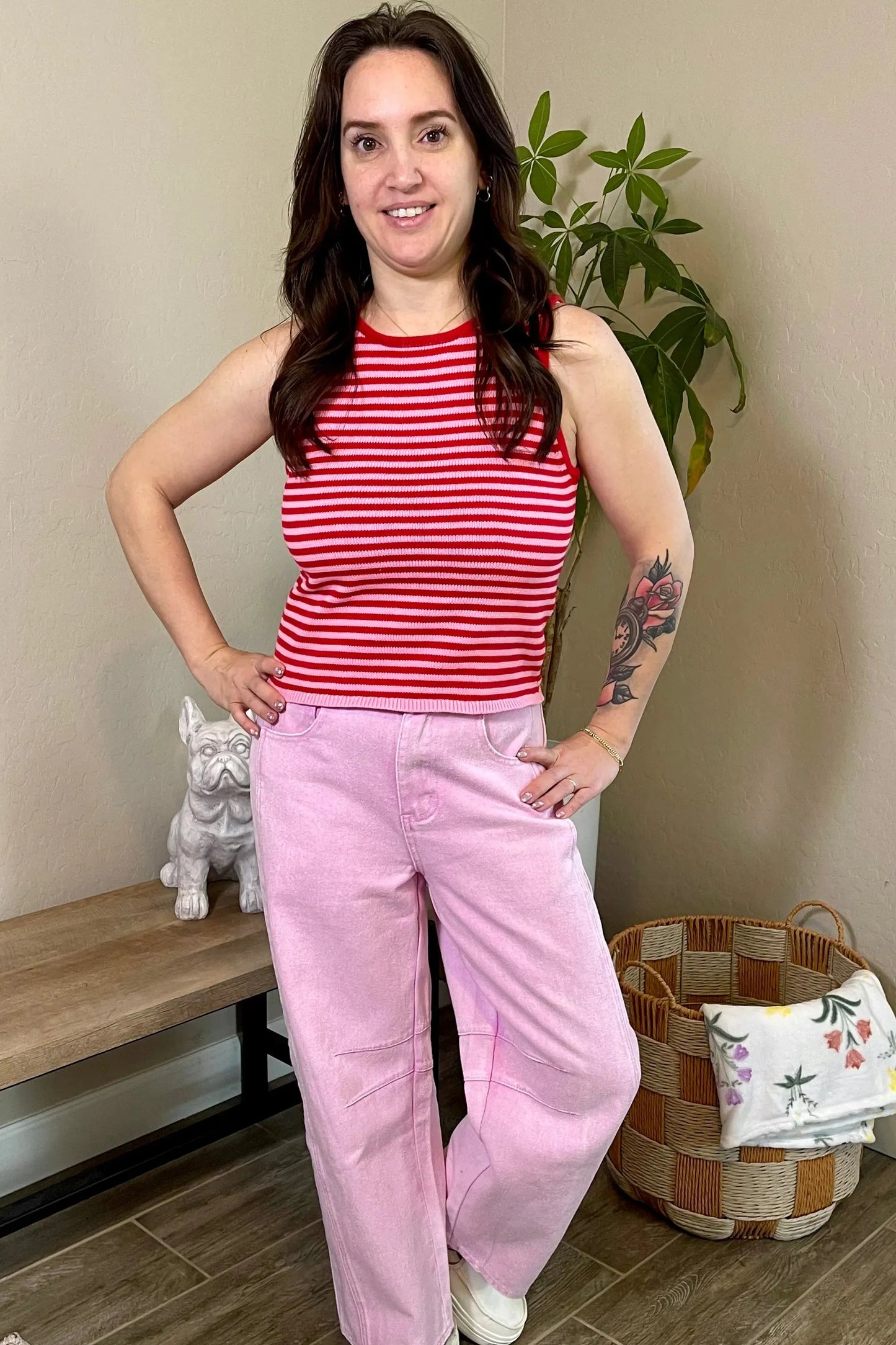 Eden Stripe tank