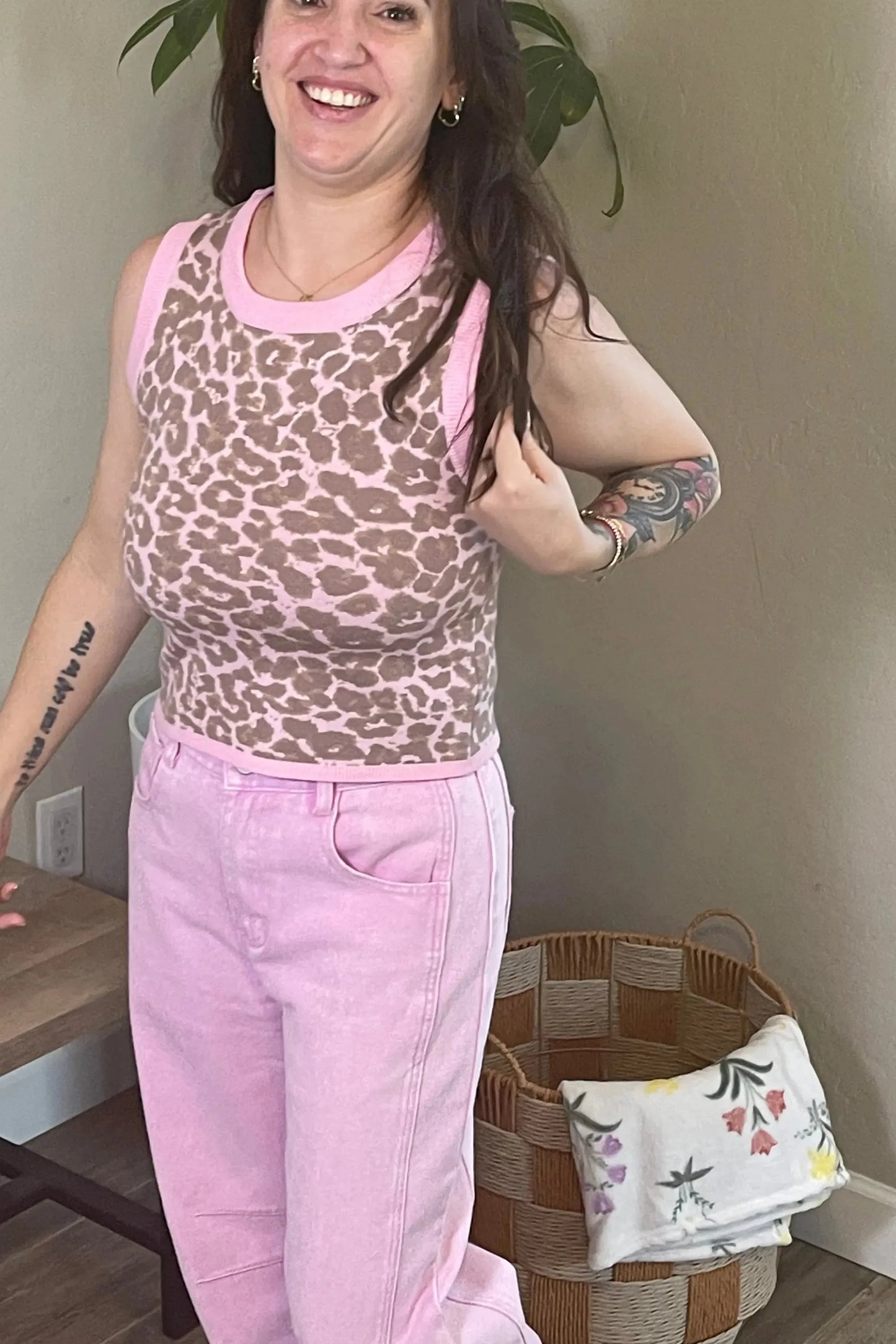 Leopard in Love Tank