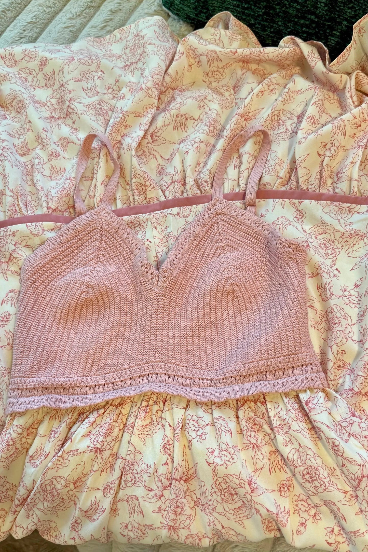 Romantic Floral in baby pink