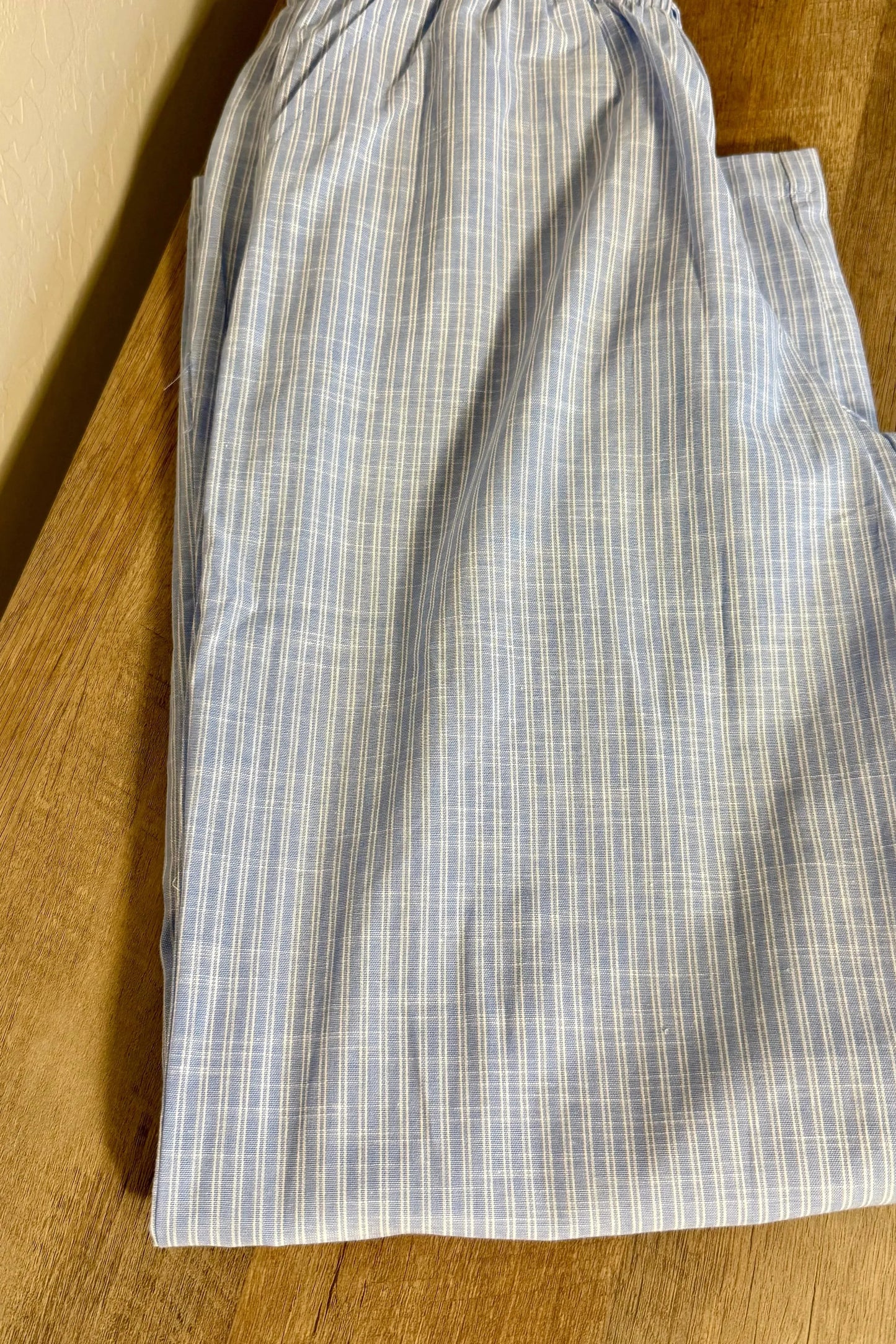 Brenda Stripe Pants in blue