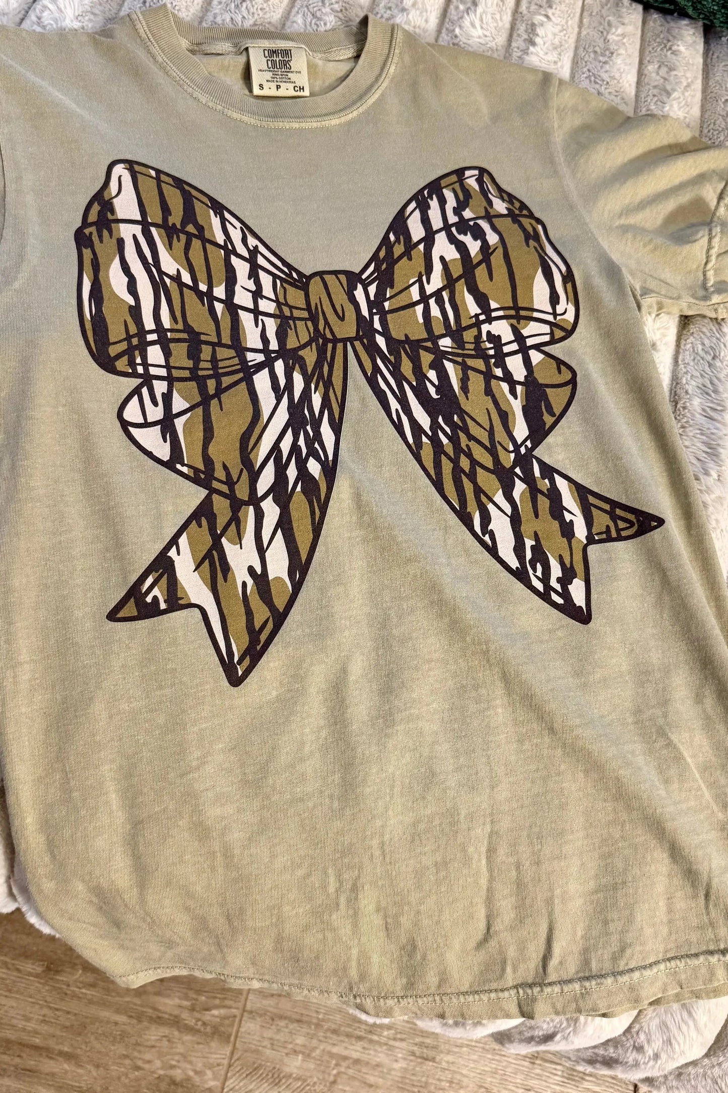 Camo Bow tee