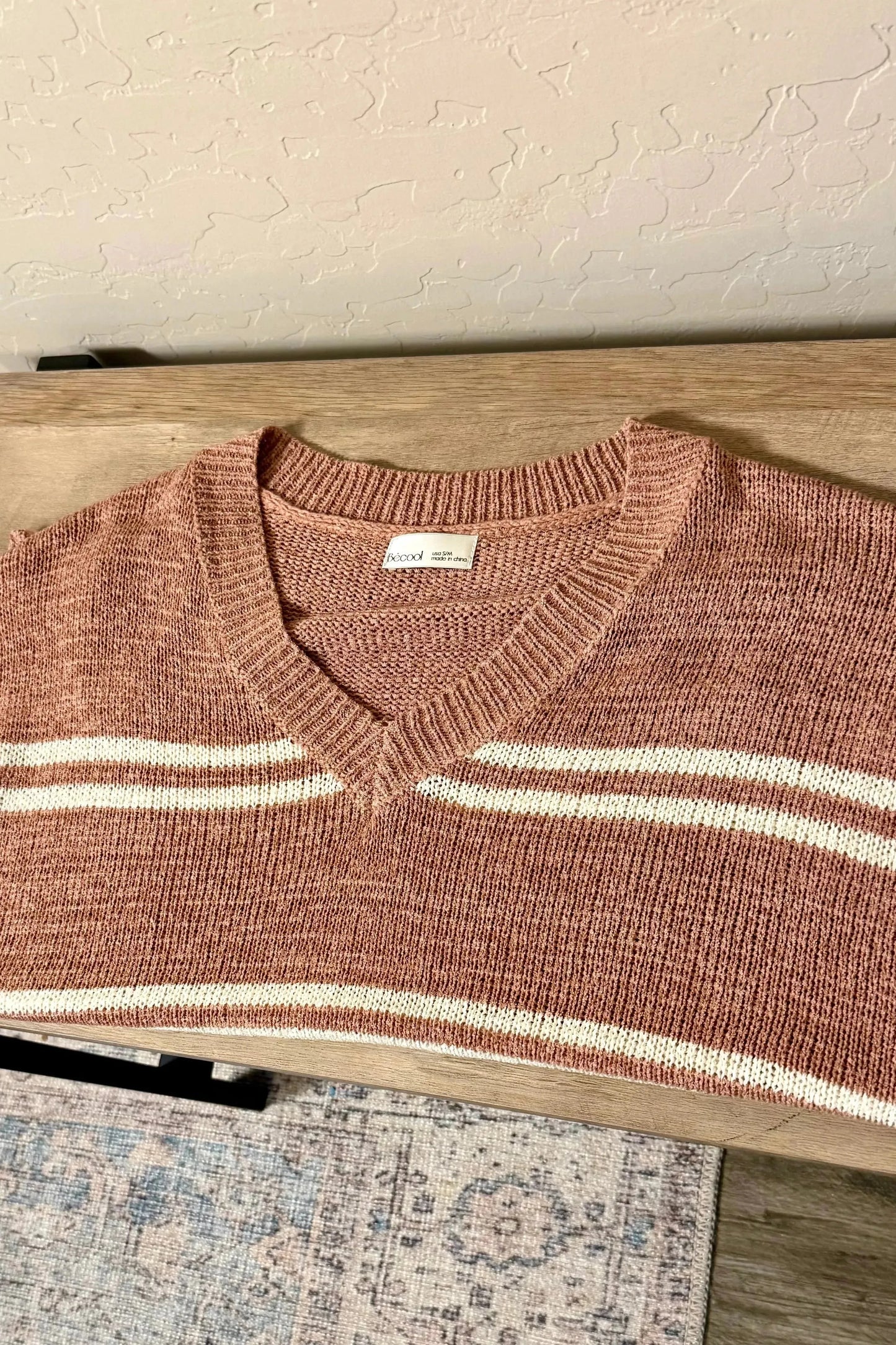 Karin Stripe Shirt in Pink