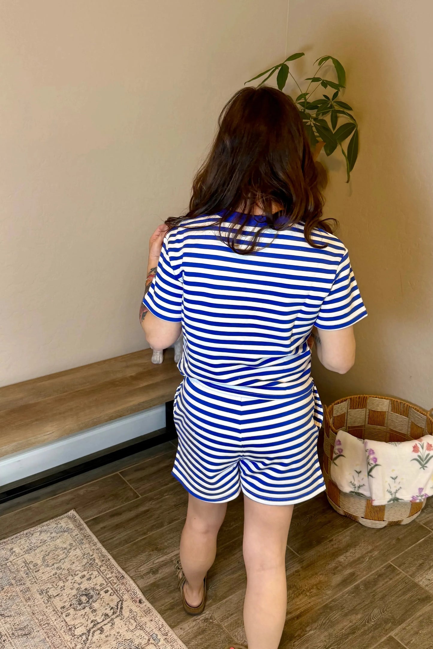 Lenny the Lobster Stripe Shorts
