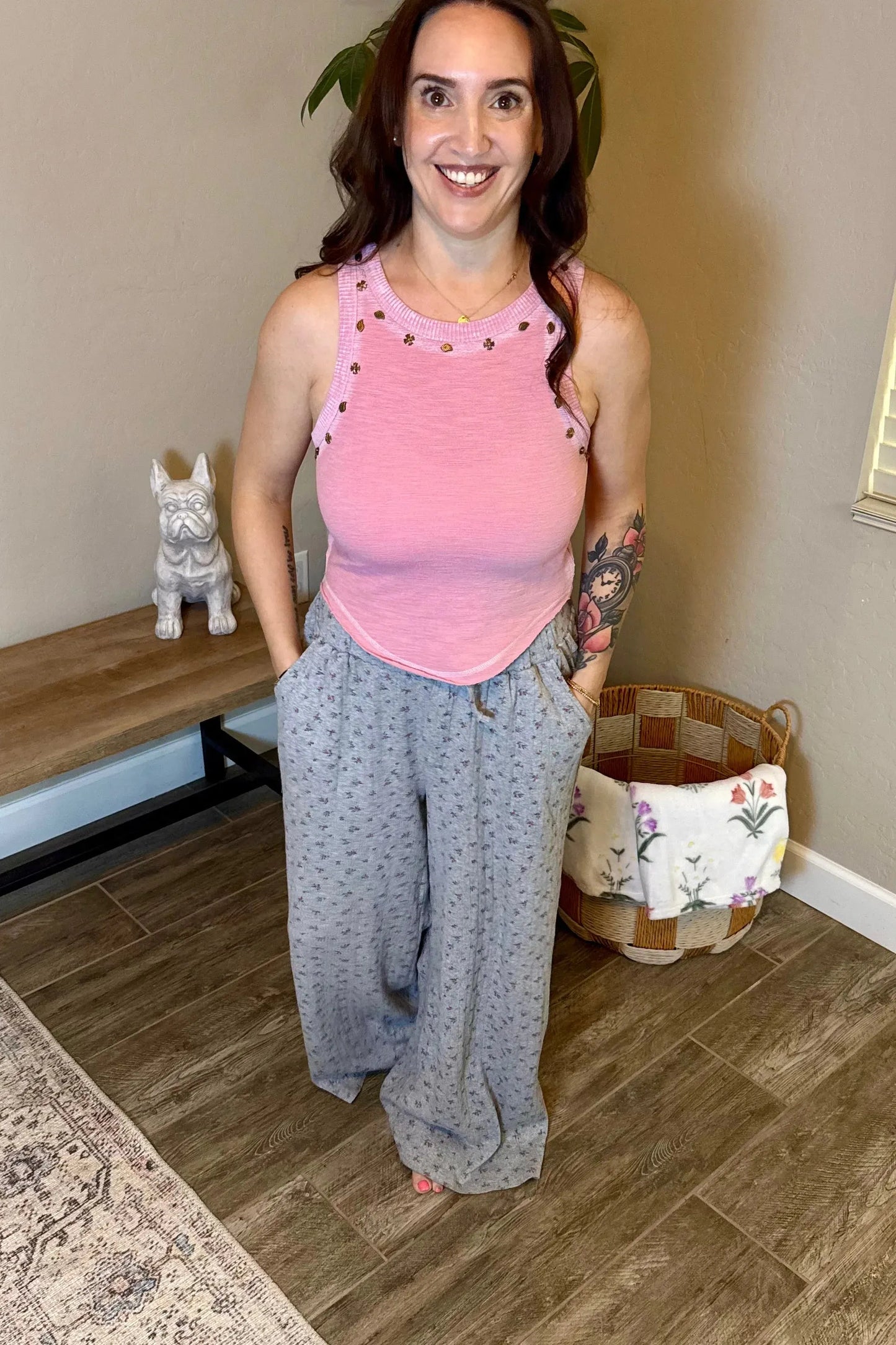 Gradie Floral Pants