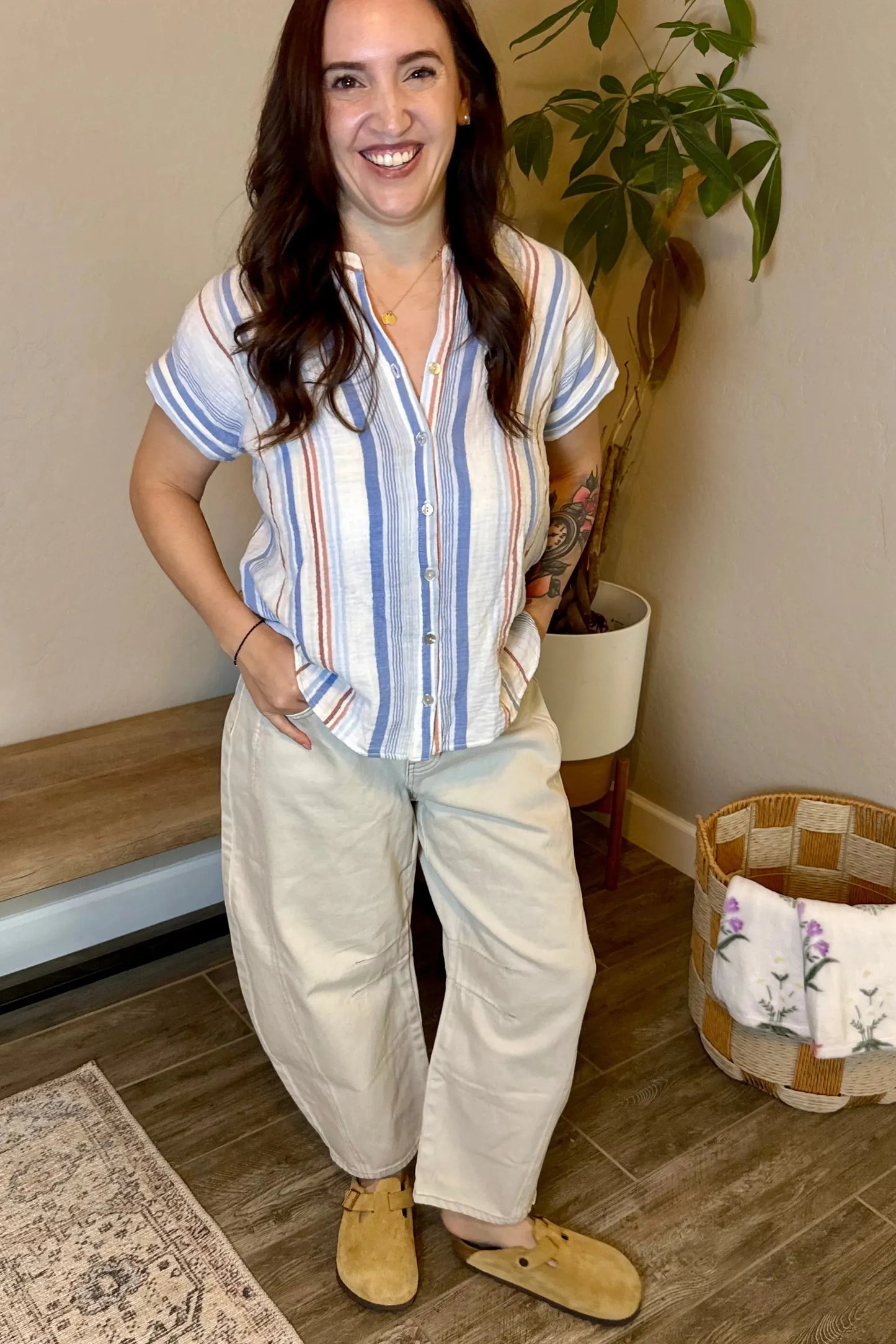 Melanie Stripe Shirt