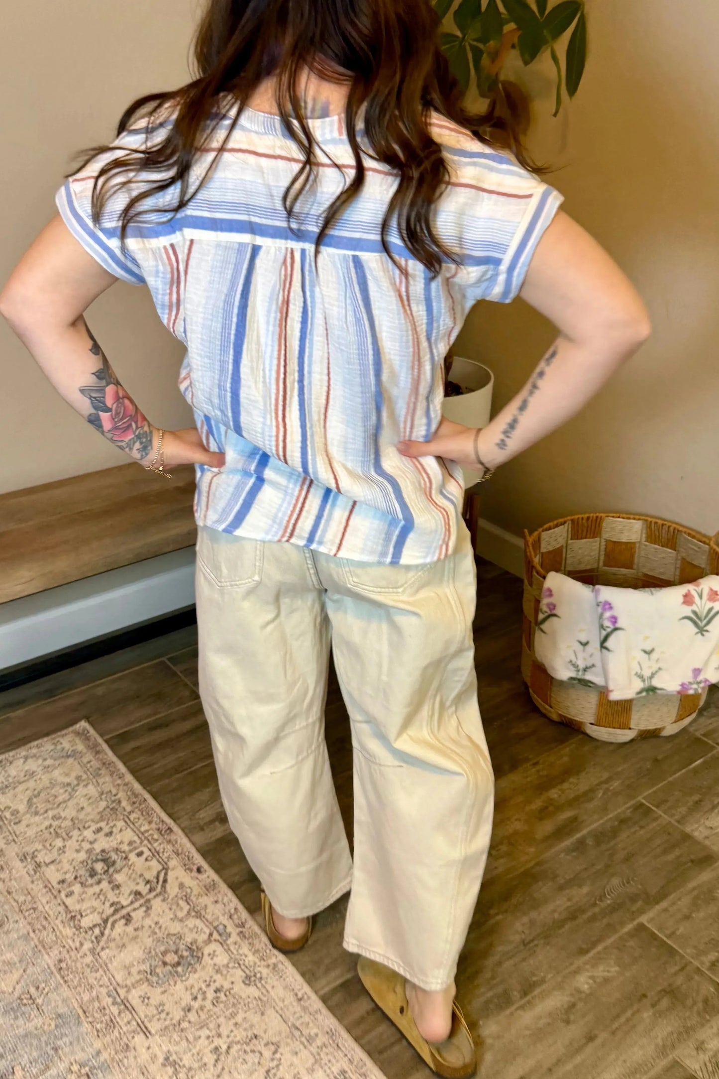 Melanie Stripe Shirt