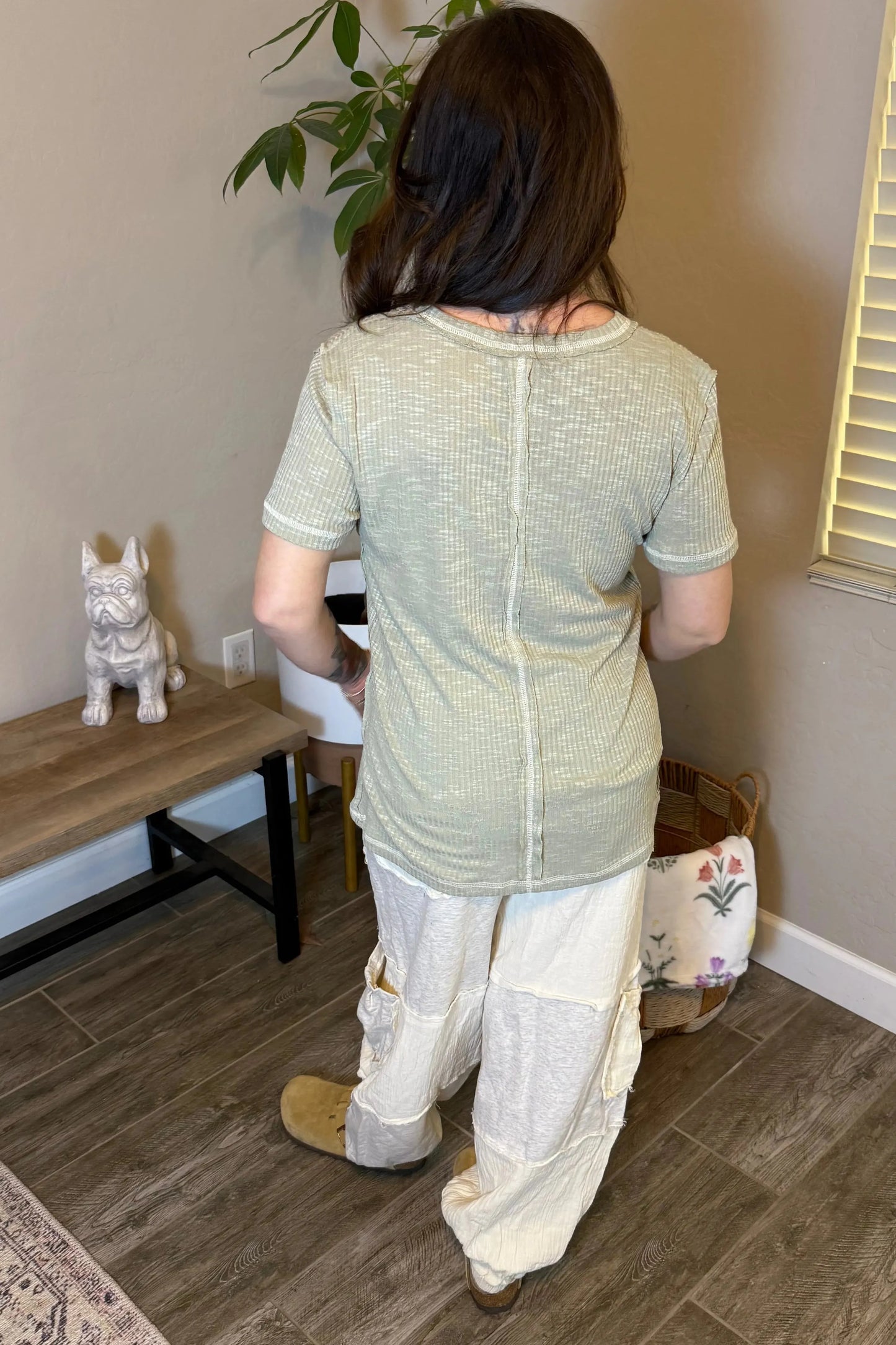 Sally Comfort Shirt | Sage