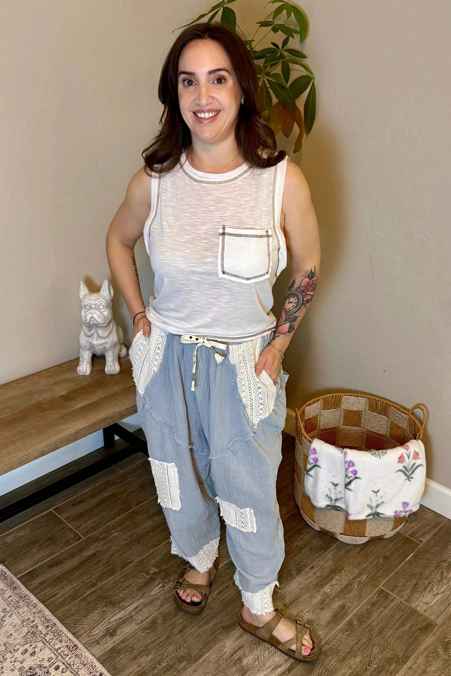 Brin Tank | White
