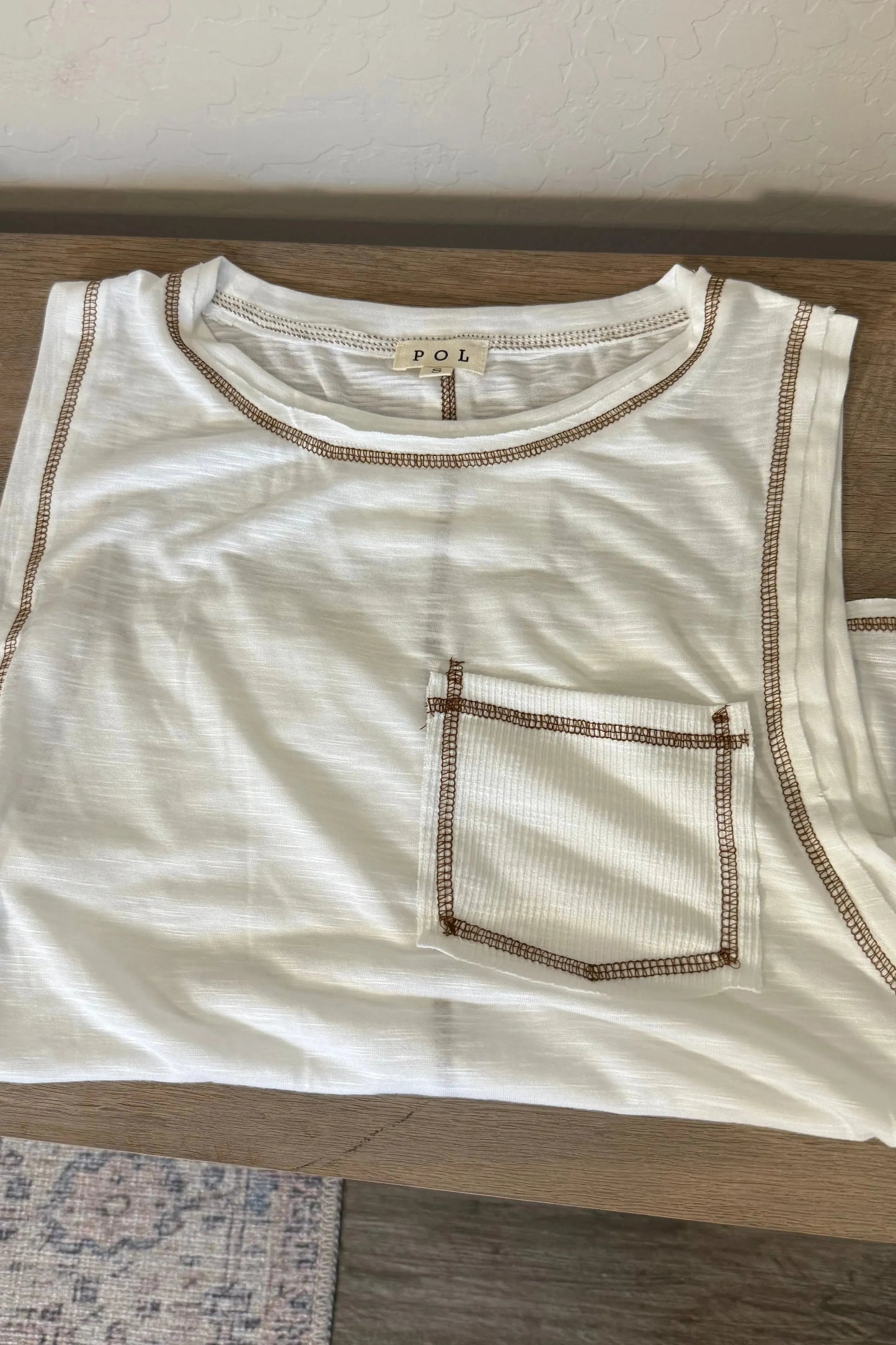 Brin Tank | White