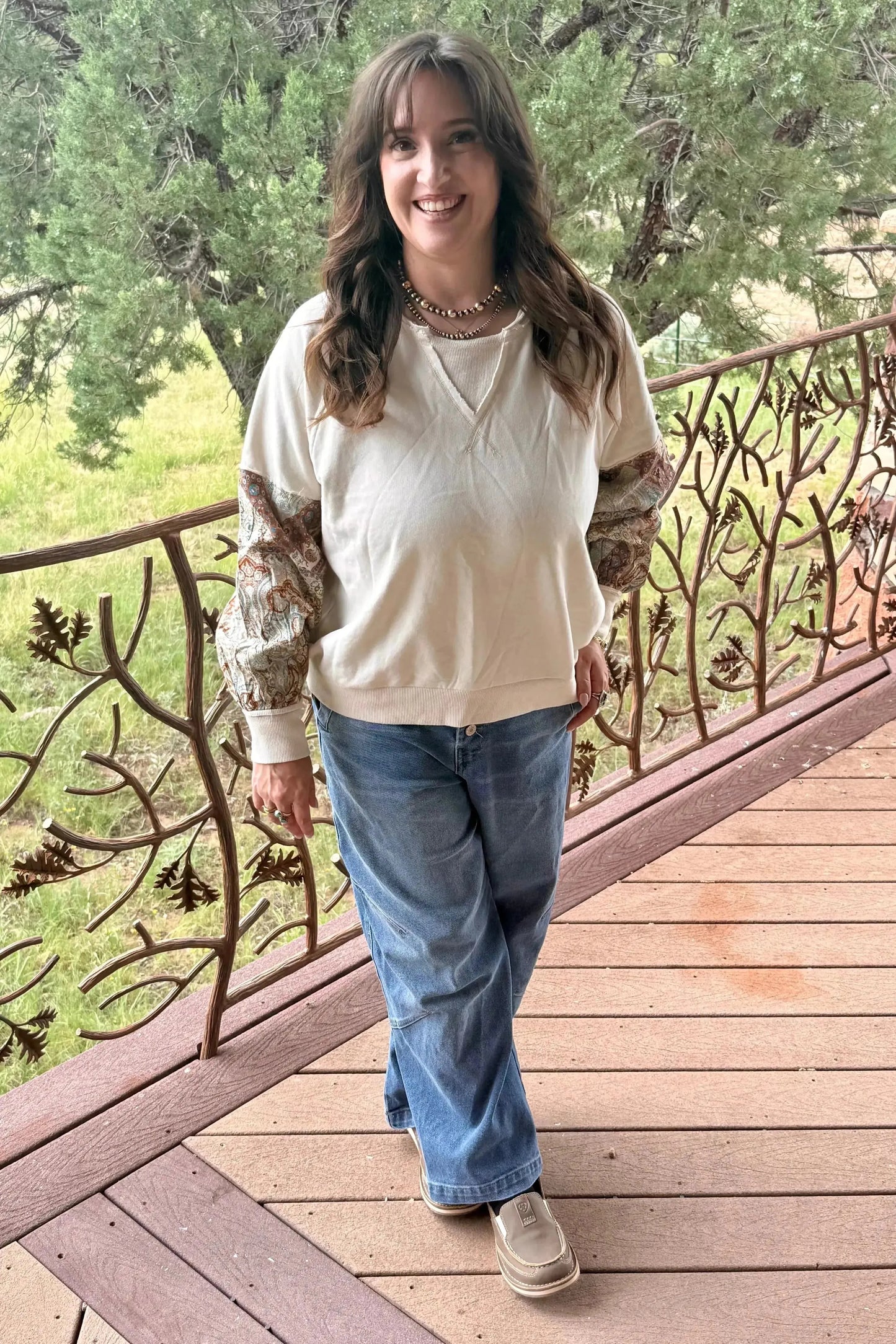 Paisley Long Sleeve Shirt