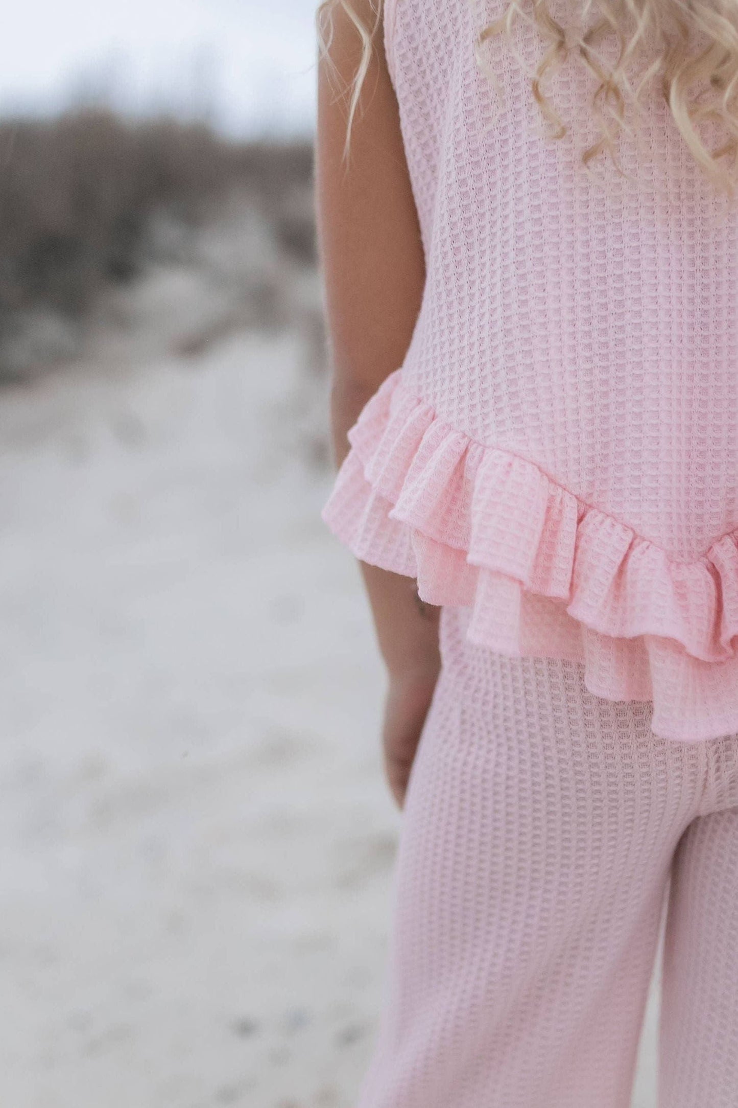 Kim Pink Ruffle Set