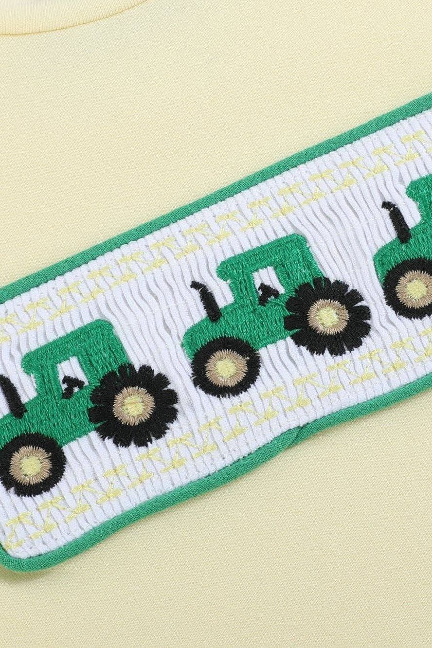 Green Tractor Set