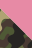 Dolly Dual Pouch Wristlet : Camo/Pink **DAMAGED**