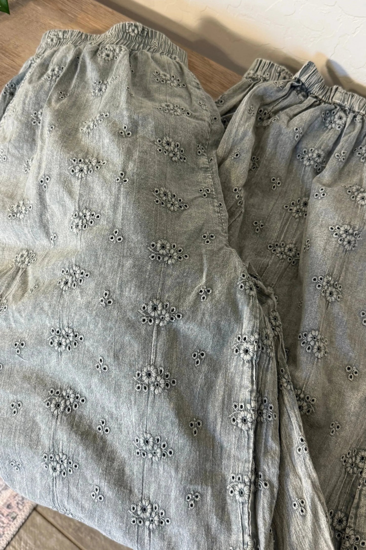 Belinda Eyelet Pants